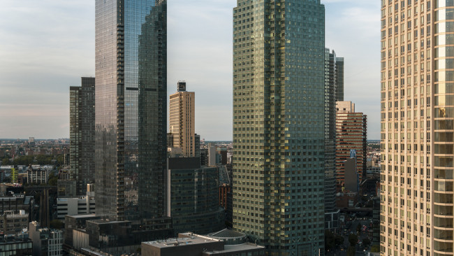 Apartment towers in Long Island City, Queens