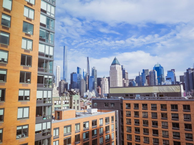 View of Manhattan buildings