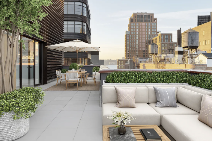 500 West 22nd St., PHW, a new three-bedroom condo listed for $8.95 million