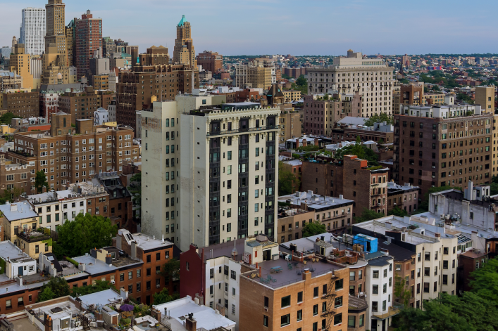 nyc aerial view