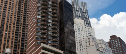 condo and office buildings in downtown Manhattan