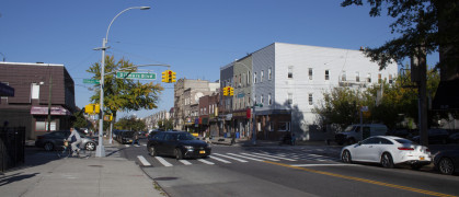 Corner of ditmars and steinway in astoria, queens