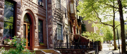 Brownstones in Park Slope