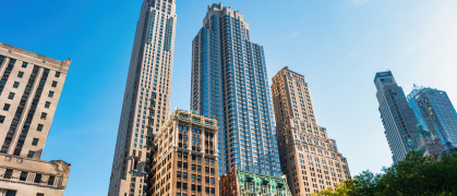 Lower Manhattan skyline