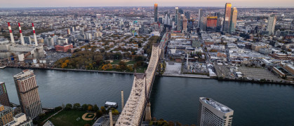 Sunset over Queensboro Bridge