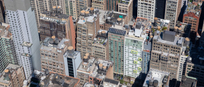 Manhattan rooftops