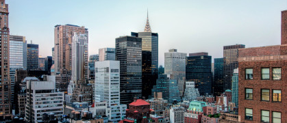 View of midtown buildings