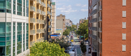 Apartment buildings in Long Island City, Queens.