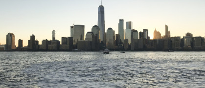 NYC seen from the water